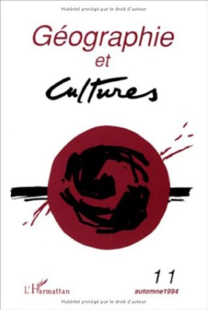 Couverture du livre « GEOGRAPHIE ET CULTURES N 11 - VOL11 » de Fournet Guerin Cathe, librairie Les Contes Infusés à Corte