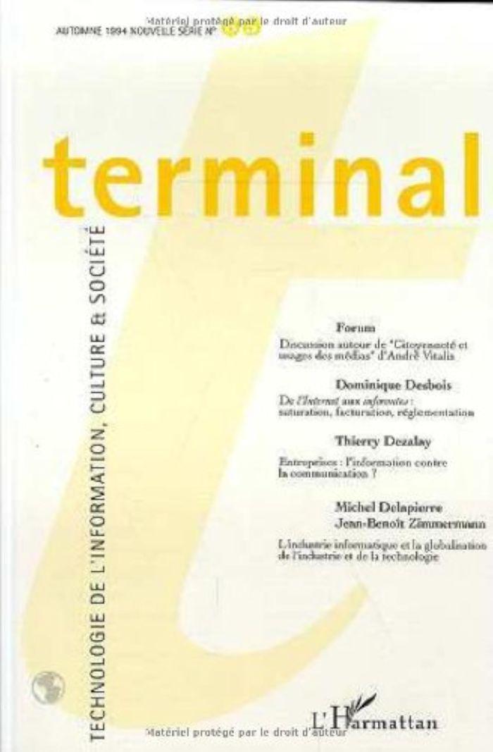 Couverture du livre « TERMINAL N 65 » de Xxx, librairie Les Contes Infusés à Corte
