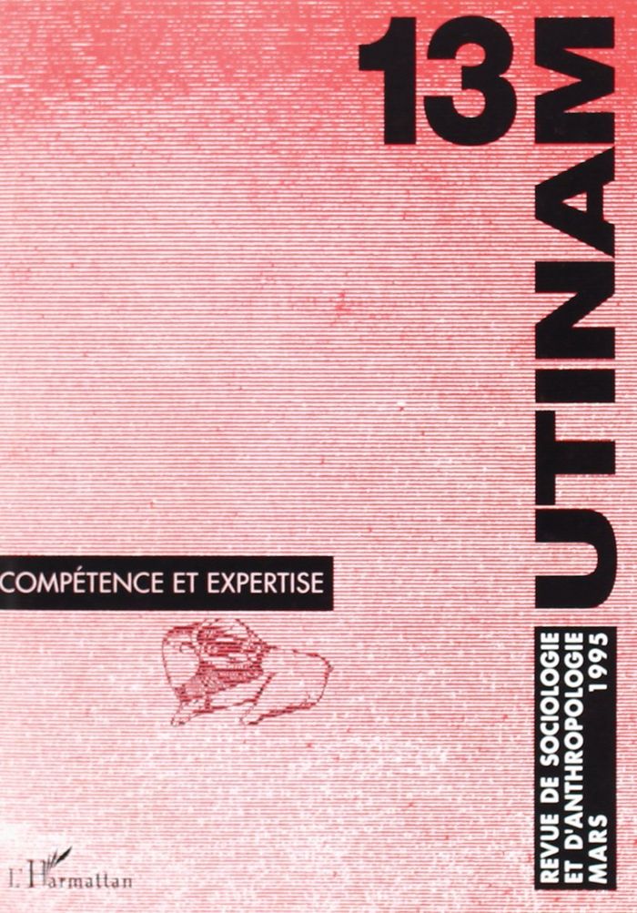 Couverture du livre « UTINAM 13 COMPETENCE ET EXPERTISE » de 13 Utinam, librairie Les Contes Infusés à Corte