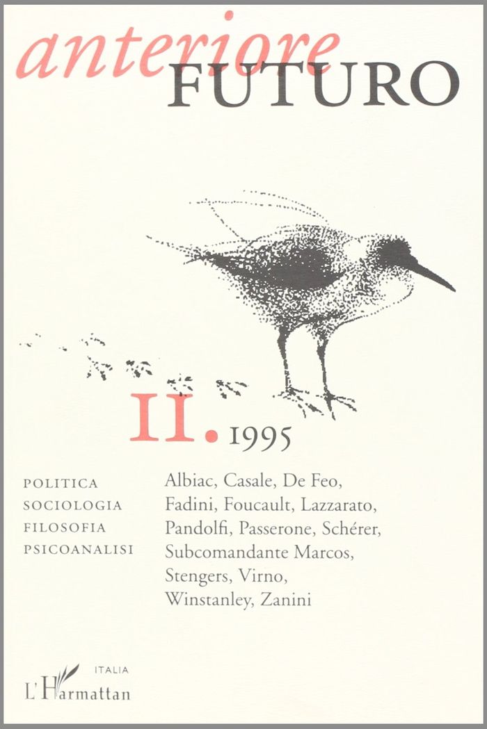 Couverture du livre « FUTURO ANTERIORE 2 » de Futuro Anteriore 2, librairie Les Contes Infusés à Corte