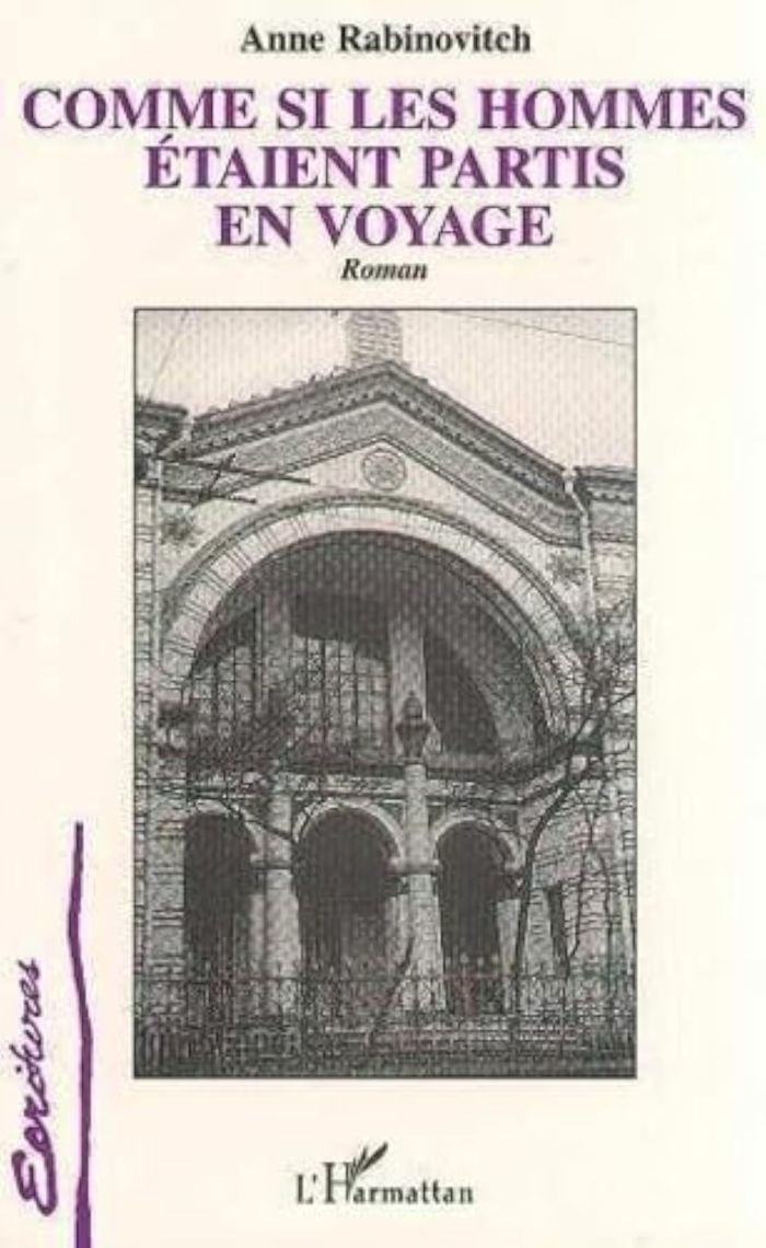 Couverture du livre « COMME SI LES HOMMES ETAIENT PARTIS EN VOYAGE » de Anne Rabinovitch, librairie Les Contes Infusés à Corte