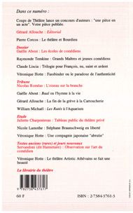 Quatrième de couverture de « COUPS DE THEATRE 4 - VOL04 »