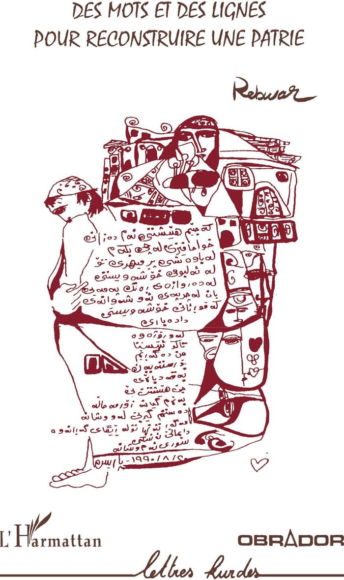 Couverture du livre « DES MOTS ET DES LIGNES POUR CONSTRUIRE UNE PATRIE » de Xxx, librairie Les Contes Infusés à Corte