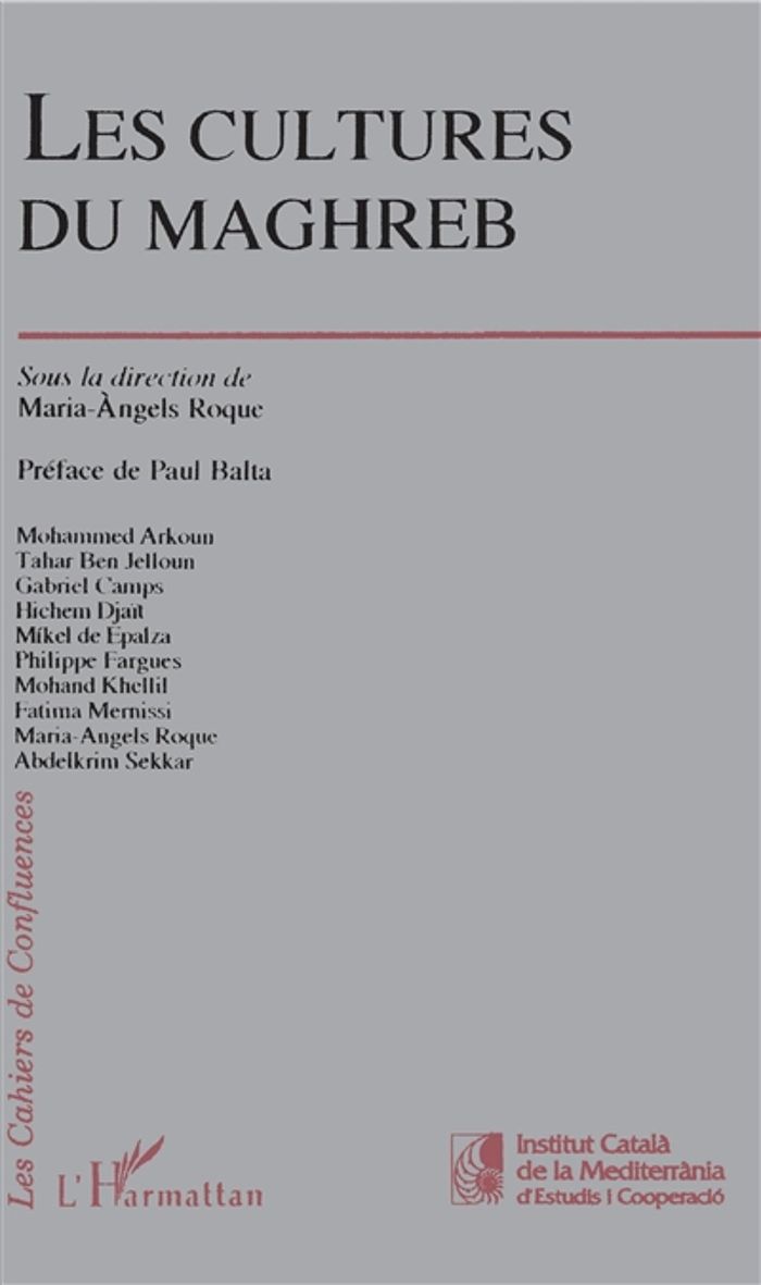 Couverture du livre « LES CULTURES DU MAGHREB », librairie Les Contes Infusés à Corte