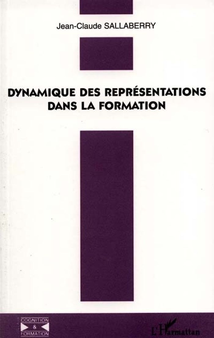 Couverture du livre « DYNAMIQUE DES REPRESENTATIONS DANS LA FORMATION » de J-C. Sallaberry, librairie Les Contes Infusés à Corte