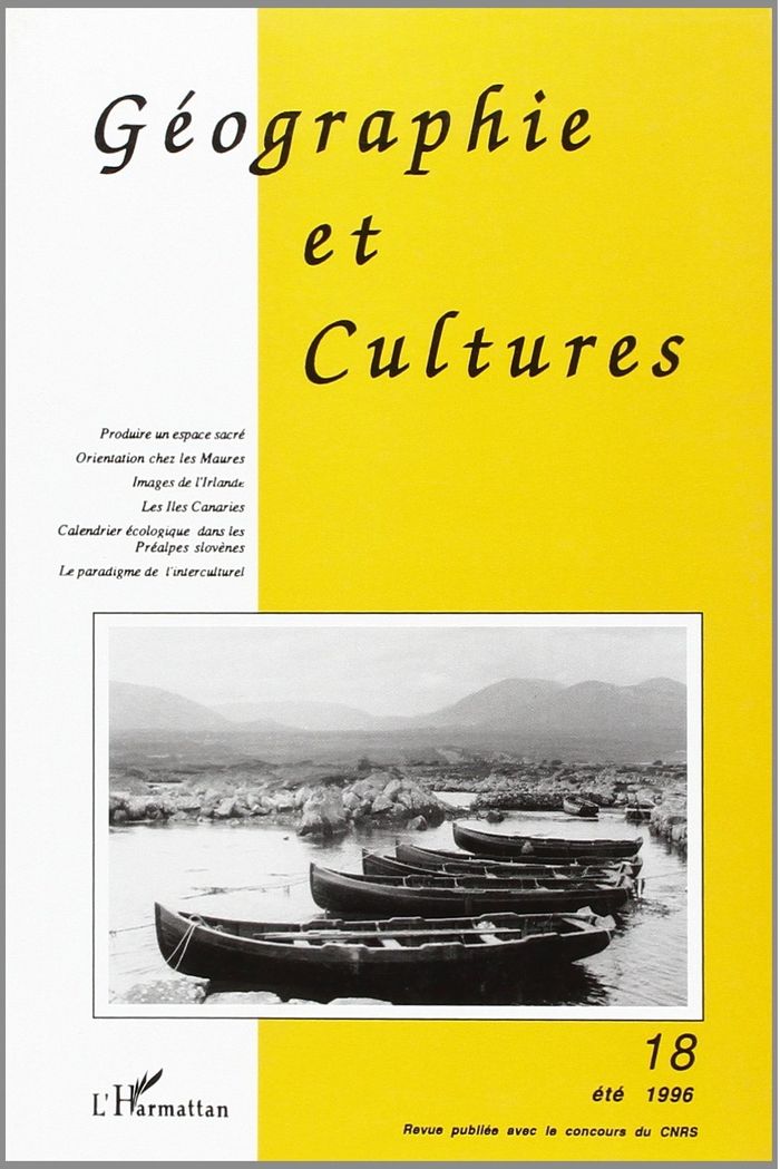 Couverture du livre « GEOGRAPHIE ET CULTURES N 18 - VOL18 » de Xxx, librairie Les Contes Infusés à Corte