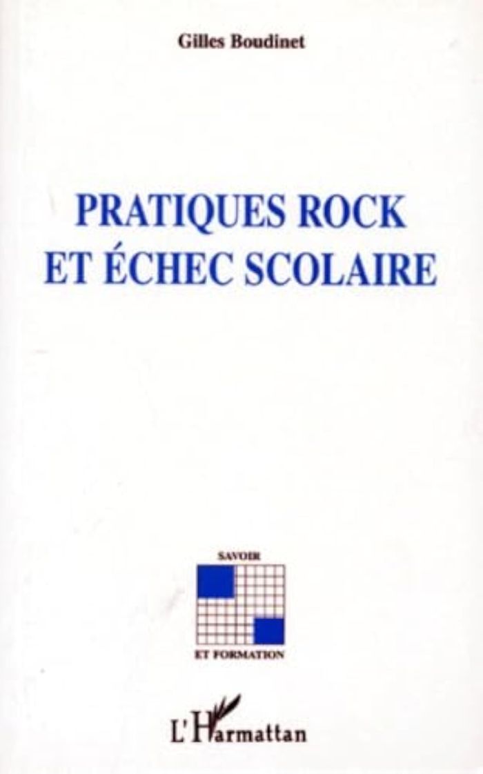 Couverture du livre « PRATIQUES ROCK ET ECHEC SCOLAIRE », librairie Les Contes Infusés à Corte