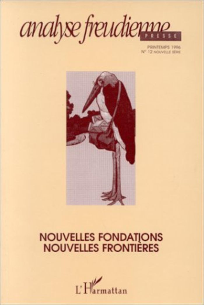 Couverture du livre « NOUVELLES FONDATIONS, NOUVELLES FRONTIERES - VOL12 » de Xxx, librairie Les Contes Infusés à Corte