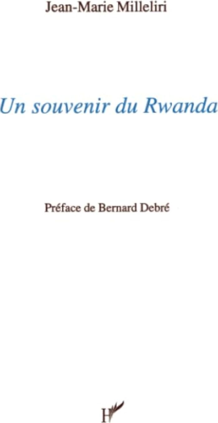 Couverture du livre « UN SOUVENIR DU RWANDA », librairie Les Contes Infusés à Corte