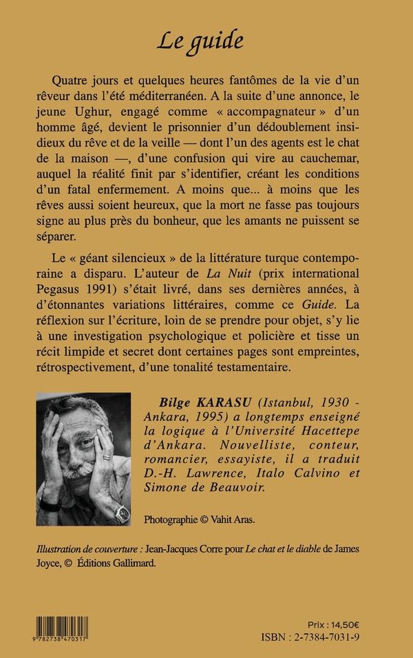 Quatrième de couverture de « LE GUIDE »