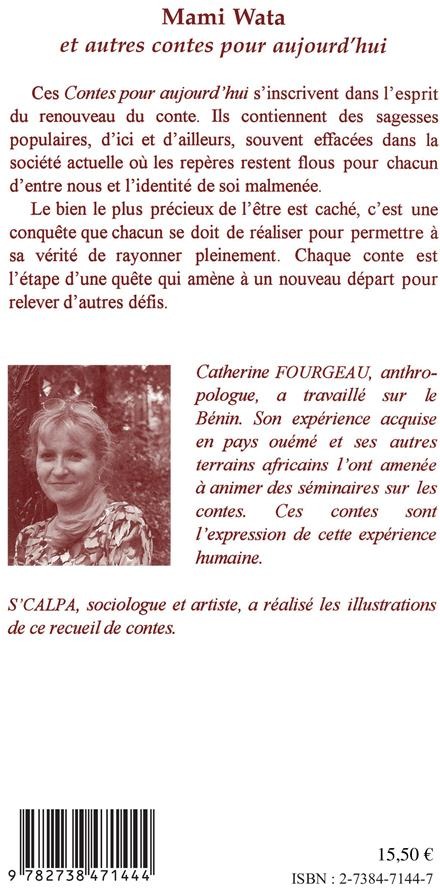 Quatrième de couverture de « MAMI WATA ET AUTRES CONTES POUR AUJOURD'HUI »