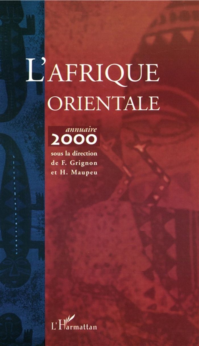 Couverture du livre « L'AFRIQUE ORIENTALE - ANNUAIRE 2000 » de Herve Maupeu, librairie Les Contes Infusés à Corte