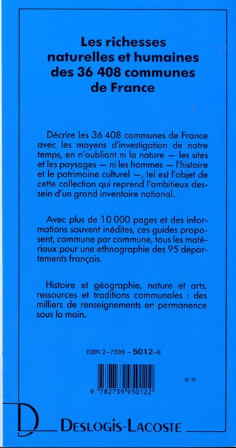 Quatrième de couverture de « AVEYRON »