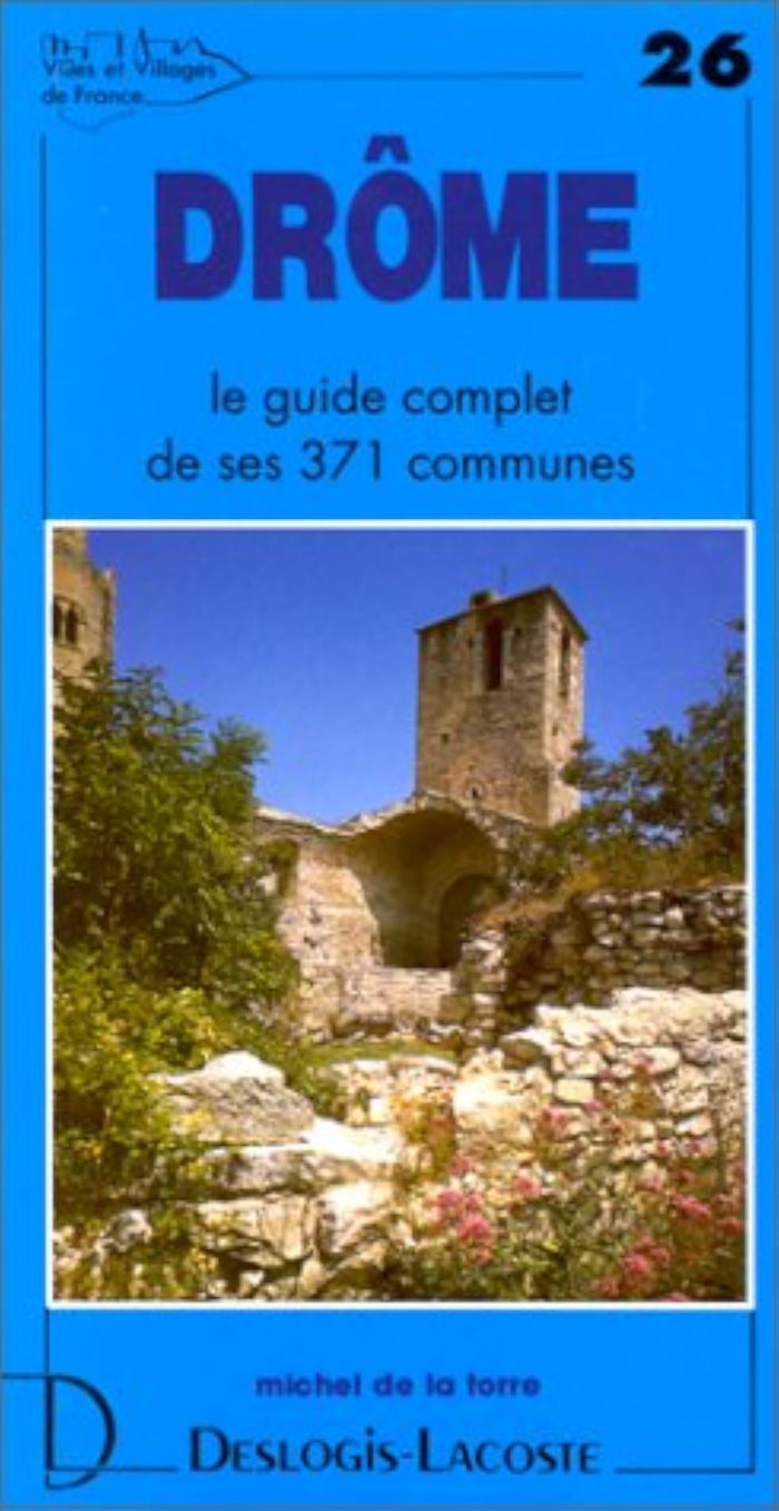 Couverture du livre « DROME » de Xxx, librairie Les Contes Infusés à Corte