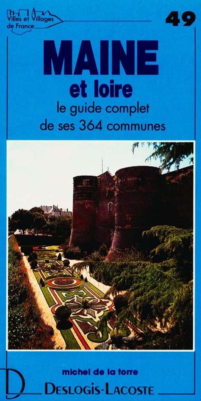Couverture du livre « MAINE ET LOIRE » de Xxx, librairie Les Contes Infusés à Corte