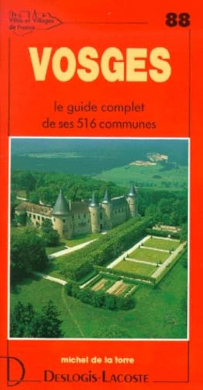 Couverture du livre « VOSGES », librairie Les Contes Infusés à Corte