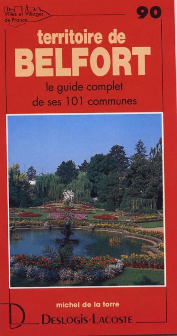 Couverture du livre « TERRITOIRE DE BELFORT », librairie Les Contes Infusés à Corte