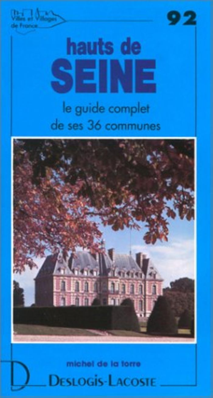 Couverture du livre « HAUTS DE SEINE » de Xxx, librairie Les Contes Infusés à Corte