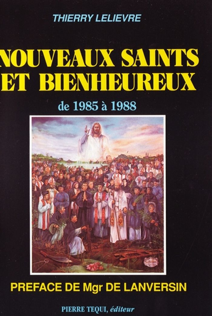 Couverture du livre « NOUVEAUX SAINTS ET BIENHEUREUX » de Xxx, librairie Les Contes Infusés à Corte