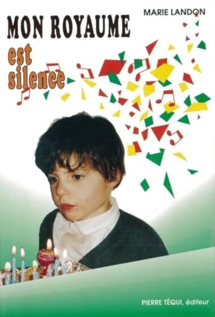 Couverture du livre « MON ROYAUME EST SILENCE - L'ENFANT SOURD PARMI LES ENTENDANTS » de Marie Landon, librairie Les Contes Infusés à Corte