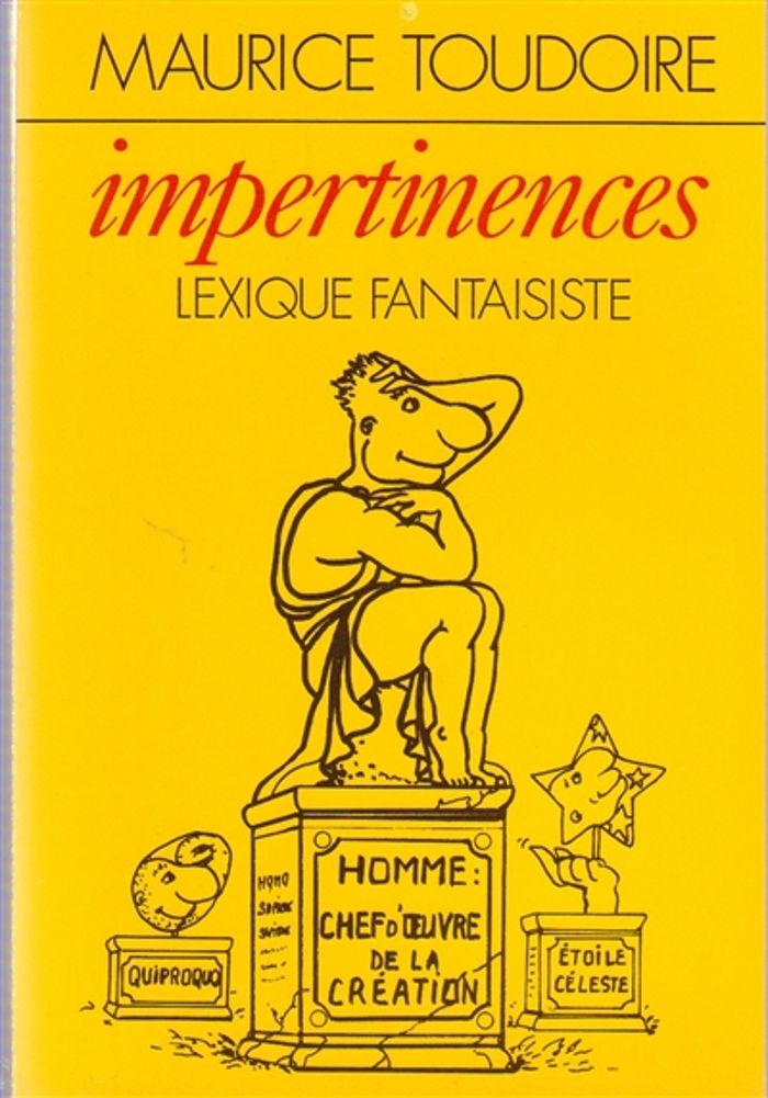 Couverture du livre « IMPERTINENCES LEXIQUE FANTAI », librairie Les Contes Infusés à Corte