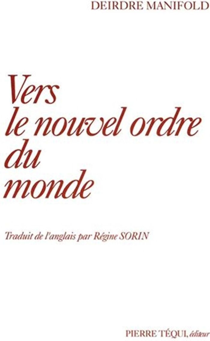 Couverture du livre « VERS LE NOUVEL ORDRE DU MONDE » de Xxx, librairie Les Contes Infusés à Corte