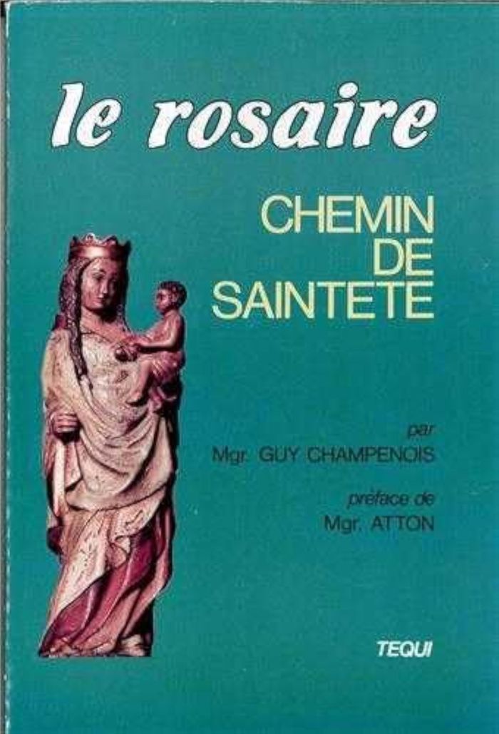 Couverture du livre « ROSAIRE CHEMIN DE SAINTETE », librairie Les Contes Infusés à Corte