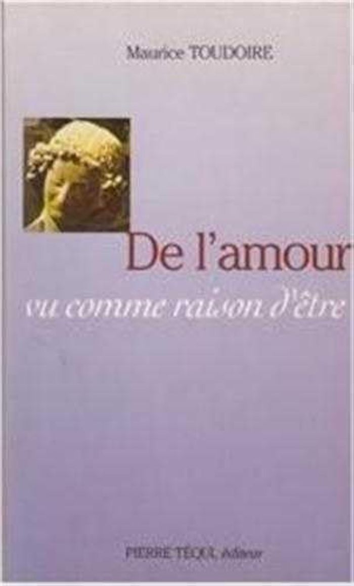 Couverture du livre « AMOUR VU COMME RAISON D E », librairie Les Contes Infusés à Corte