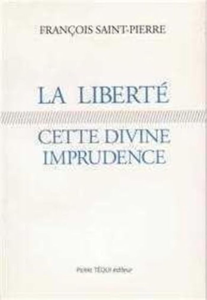 Couverture du livre « LA LIBERTE CETTE DIVINE IMPRUDENCE » de Xxx, librairie Les Contes Infusés à Corte
