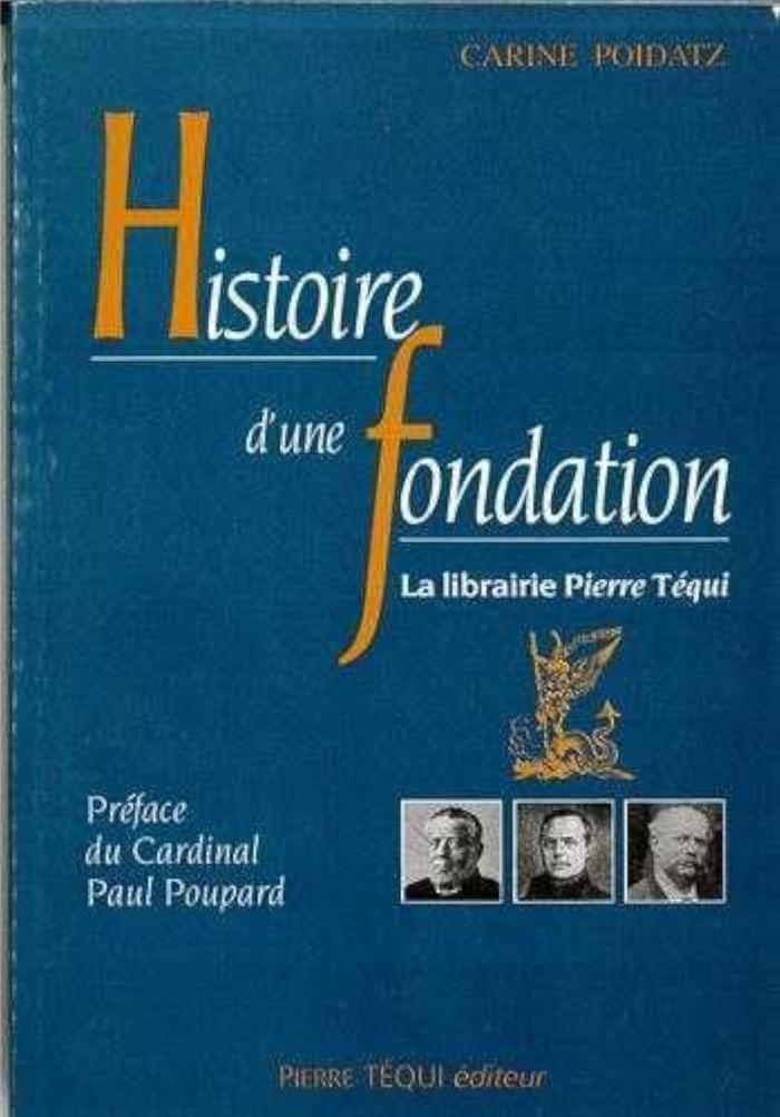 Couverture du livre « HISTOIRE D'UNE FONDATION », librairie Les Contes Infusés à Corte