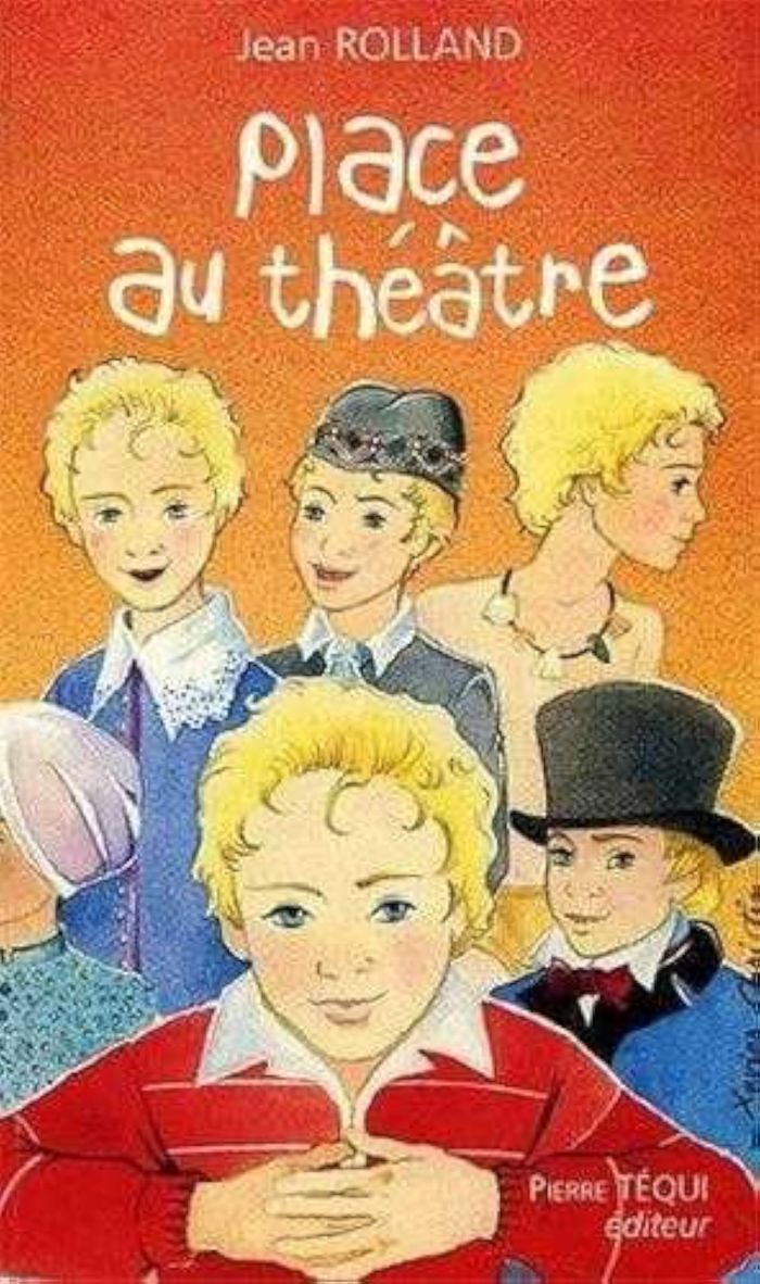 Couverture du livre « PLACE AU THEATRE » de Rolland/christin, librairie Les Contes Infusés à Corte