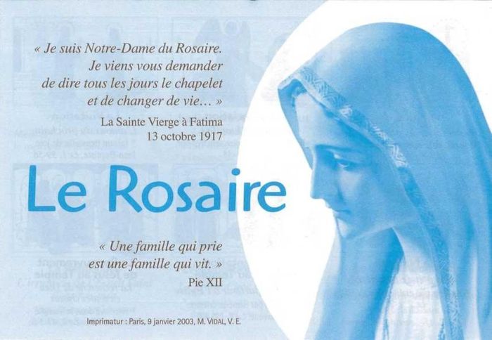 Couverture du livre « TRIPTYQUE DU ROSAIRE », librairie Les Contes Infusés à Corte