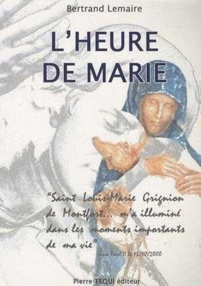Couverture du livre « L'HEURE DE MARIE » de Bertrand Lemaire, librairie Les Contes Infusés à Corte