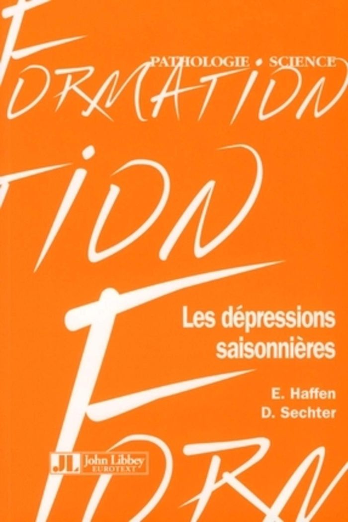 Couverture du livre « LES DEPRESSIONS SAISONNIERES » de Haffen/sechter, librairie Les Contes Infusés à Corte