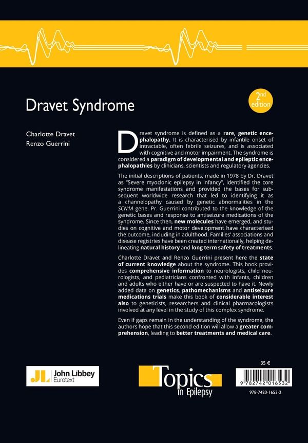 Quatrième de couverture de « Dravet syndrome »