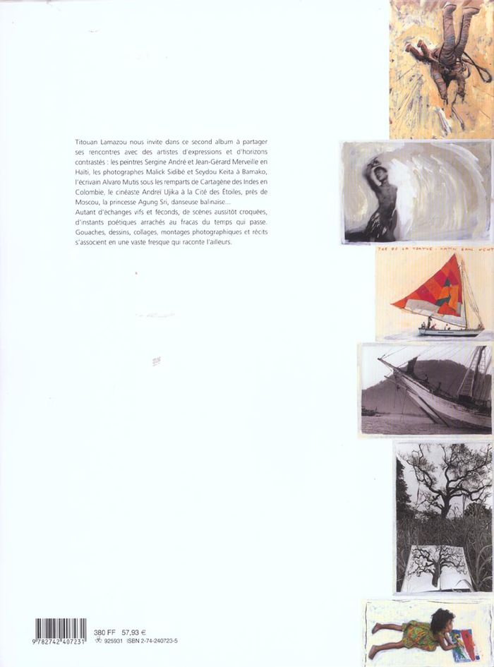 Quatrième de couverture de « CARNETS DE VOYAGE II »