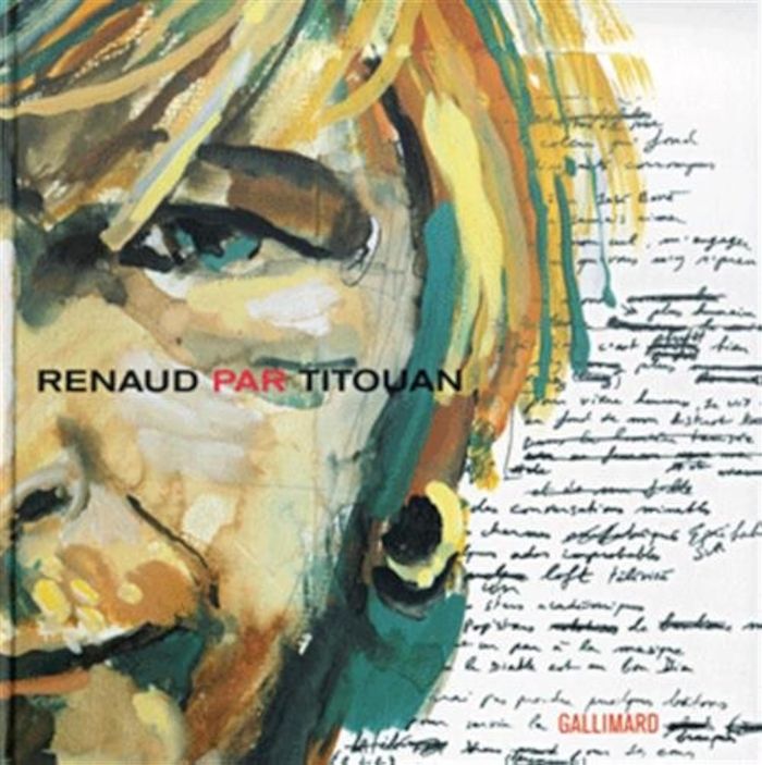 Couverture du livre « RENAUD PAR TITOUAN - CHRONIQUE ILLUSTREE D'UN ENREGISTREMENT (BRUXELLES, LONDRES, PARIS, 2001/2002) » de Lamazou/renaud, librairie Les Contes Infusés à Corte