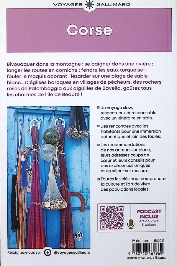 Quatrième de couverture de « CORSE - GUIDE COUPS DE COEUR »