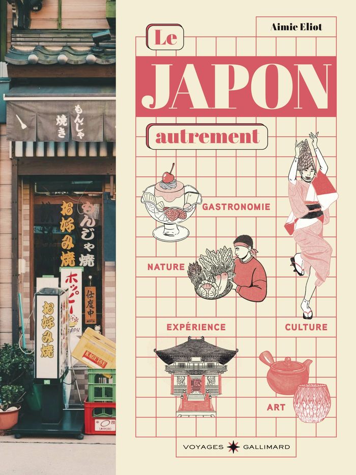 Couverture du livre « Le Japon autrement » de Aimie Eliot, librairie Les Contes Infusés à Corte
