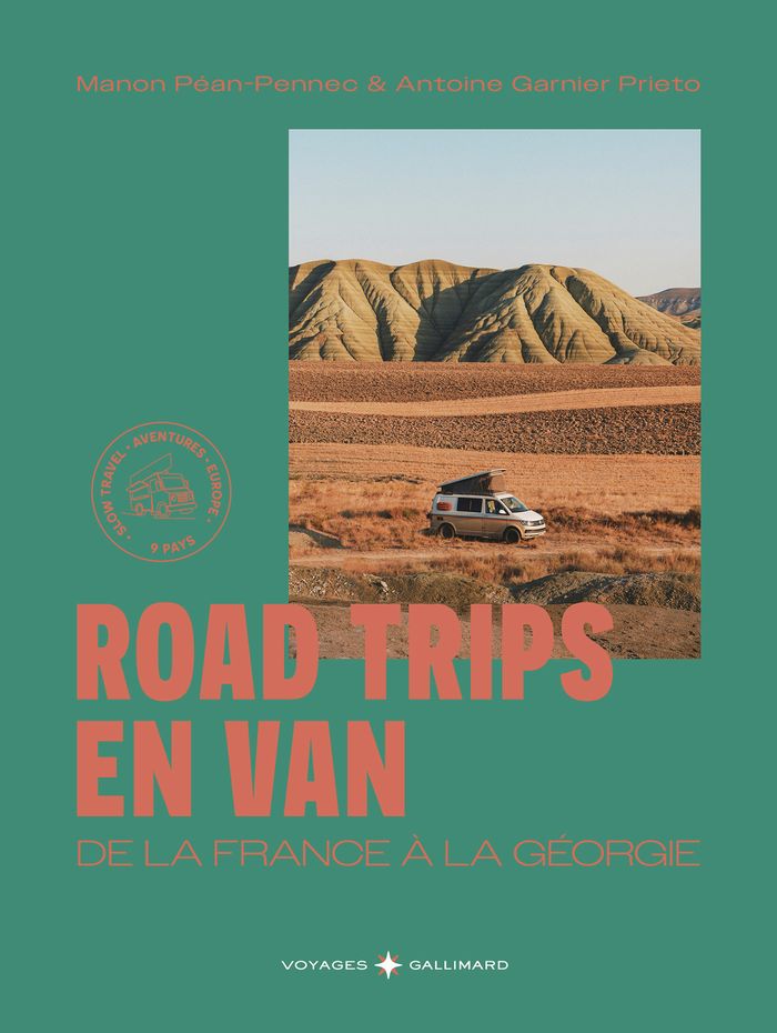 Couverture du livre « Road trips en van : de la France à la Géorgie » de Manon Péan-Pennec, librairie Les Contes Infusés à Corte