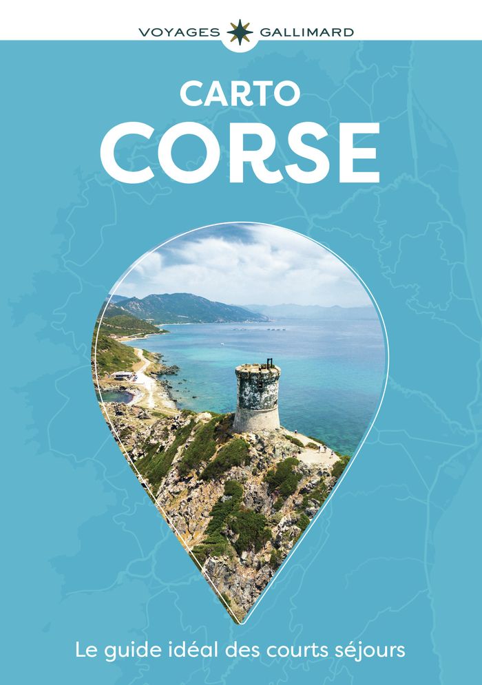 Couverture du livre « CORSE - GUIDE CARTO » de Collectif, librairie Les Contes Infusés à Corte