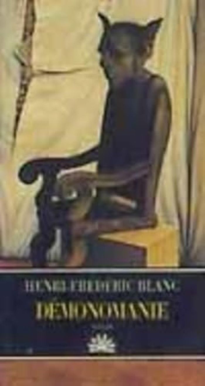 Couverture du livre « DEMONOMANIE » de Henri-Frederic Blanc, librairie Les Contes Infusés à Corte
