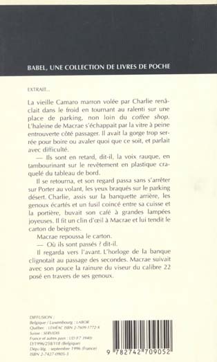 Quatrième de couverture de « SAVE ME, JOE LOUIS »