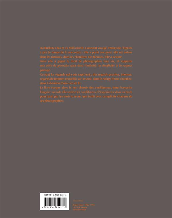 Quatrième de couverture de « SECRETES »
