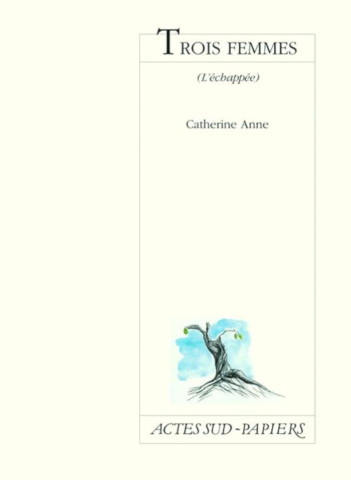 Couverture du livre « TROIS FEMMES » de Catherine Anne, librairie Les Contes Infusés à Corte