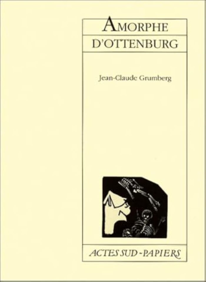 Couverture du livre « AMORPHE D'OTTENBURG » de Jean-Claude Grumberg, librairie Les Contes Infusés à Corte