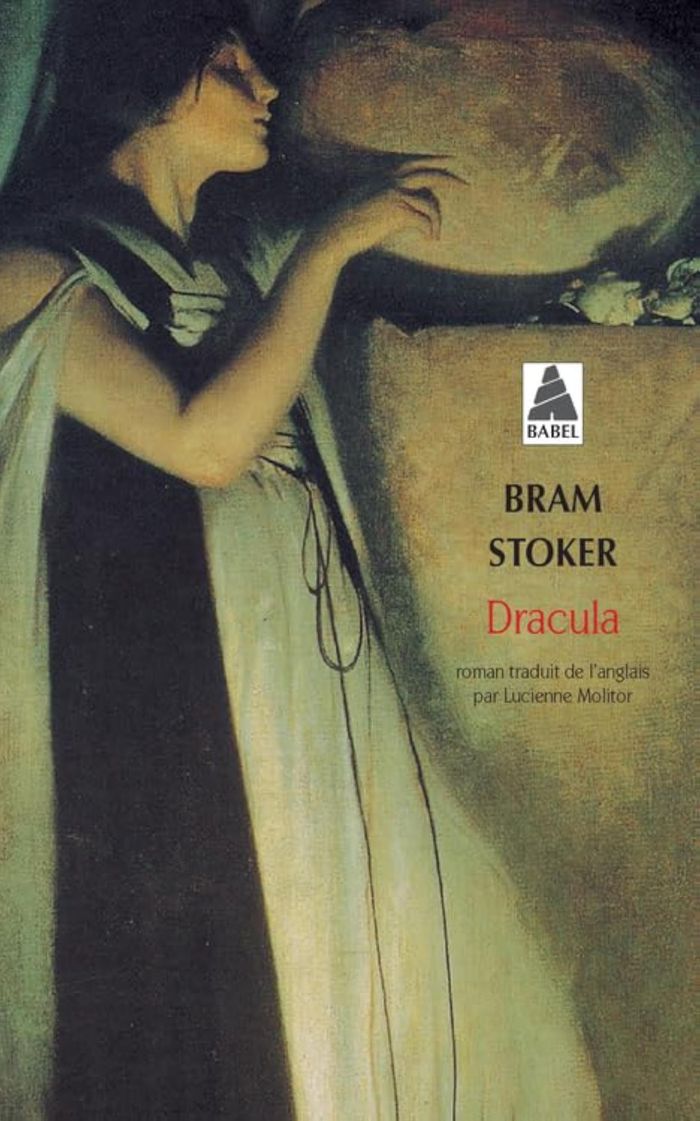 Couverture du livre « Dracula » de Bram Stoker, librairie Les Contes Infusés à Corte