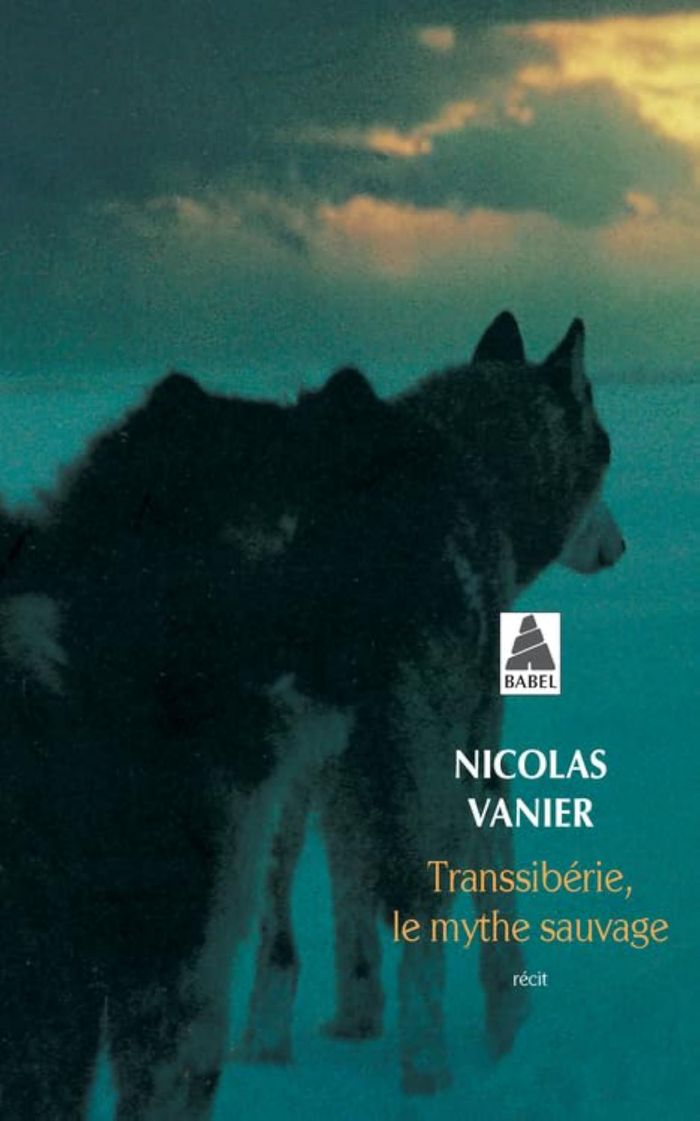 Couverture du livre « TRANSSIBERIE, LE MYTHE SAUVAGE » de Nicolas Vanier, librairie Les Contes Infusés à Corte