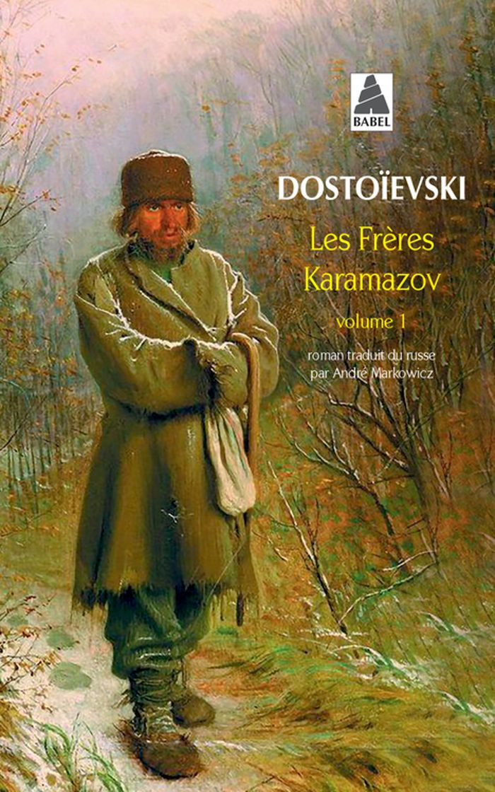 Couverture du livre « LES FRERES KARAMAZOV 1 » de Fedor Dostoievski, librairie Les Contes Infusés à Corte