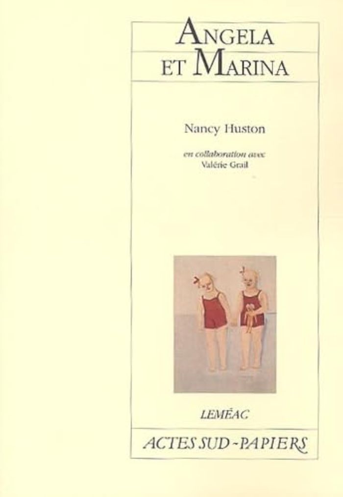 Couverture du livre « ANGELA ET MARINA » de Huston/grail, librairie Les Contes Infusés à Corte